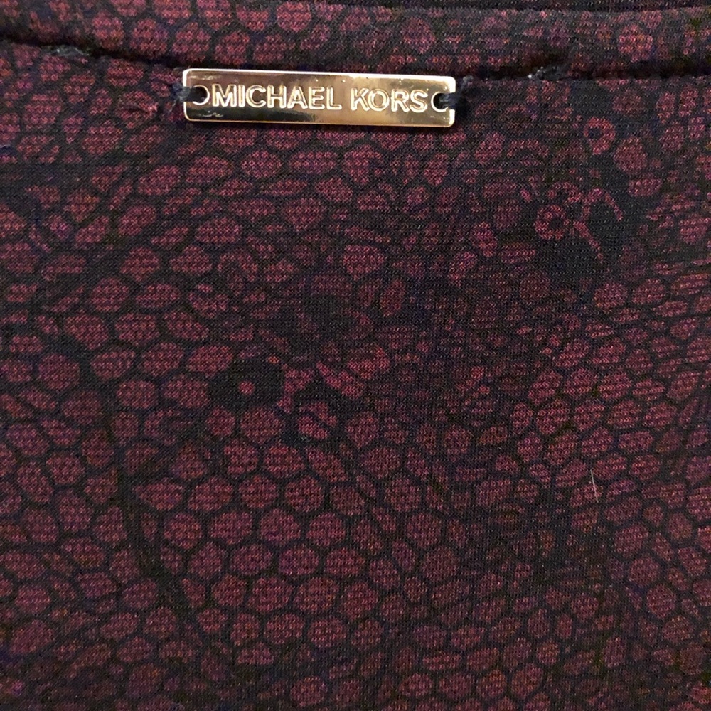 Michael Kors Long Sleeve Red Dress - Picture 3 of 5